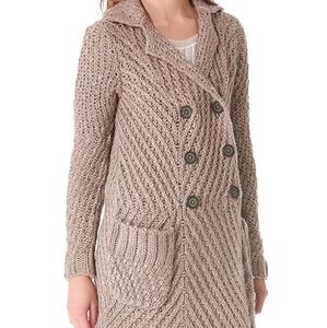 Free people buttermilk Biscuit Cardigan